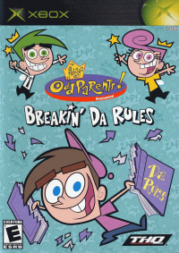 Fairly Odd Parents: Breakin' Da Rules Xbox US box art